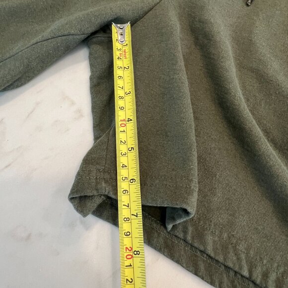 Aeropostale Sleep Shorts Men’s Medium Olive Green Drawstring Lounge Pajama Short - Picture 5 of 8